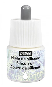 Pebeo Silikonöl 45 ml Acrylfarbe Verwendung mit Gießmedium zur Erstellung von Zellen - Bild 1 von 7
