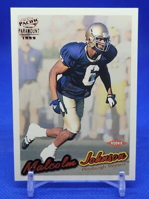 1999 Pacific Paramount Copper Malcolm Johnson #189 Rookie RC - Image 1 of 2