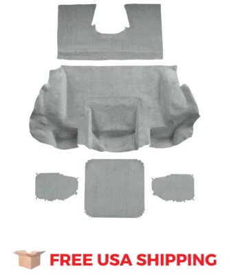 FITS 2001-2004 Chevrolet Corvette Convertible Rear Truvette Mass Carpet - Image 1 of 3