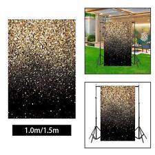 Golden Spots Backdrop Folded Durable for Family Gatherings Birthday Party