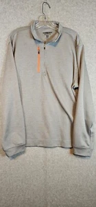 Pebble Beach Performance 1/4 Zip Pullover Herren 2xl grau weiches Polyester Golf - Bild 1 von 10