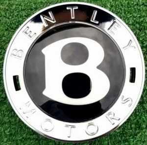 Factory Bentley Center Cap Boss Original Genuine OEM Wheel Button B 3W0601159P - Picture 1 of 11