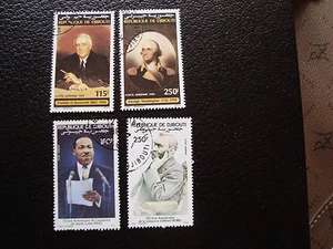 DJIBOUTI - timbre yvert et tellier aerien n° 176 177 186 187 obl (A04) stamp - Picture 1 of 1