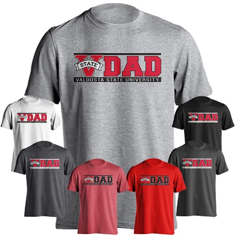 Valdosta State University VSU Blazers Dad Tee Father Parent Short Sleeve T-Shirt Cover