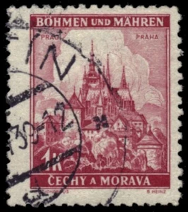 BOHEMIA and MORAVIA 30 - Architectural Heritage "Prague Cathedral" (pb49045) - Picture 1 of 1