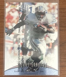 1998 Topps Finest Barry Sanders #270 HOF - Picture 1 of 6