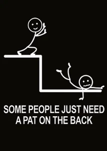 Camiseta - PEOPLE SKILLS PAT ON THE BACK - HUMOR / NOVEDAD Adulto DryBlend® - Imagen 1 de 34