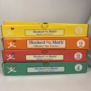 Hooked on Math Level 1 - 4. Kids educational lot Incomplete - Picture 1 of 14