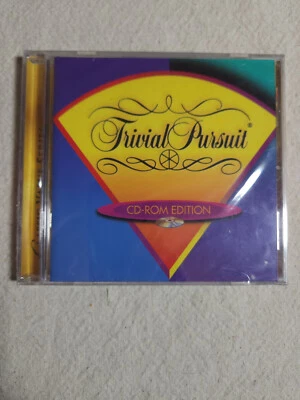 Trivial Pursuit CD-Rom Edition PC Windows 3.1 95 98 1994- Sealed - Image 1 of 2