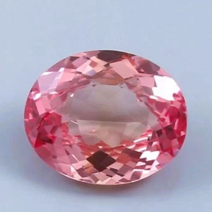 Natürlicher unbeheizter GIE-zertifizierter rosa Morganit Ovalschliff 22,40 ct loser Edelstein - Bild 1 von 7