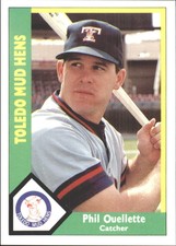 1990 Toledo Mud Hens CMC #13 Phil Ouellette