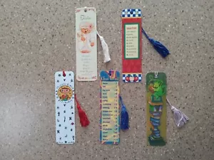 Vintage 90s Education Bookmark Lot F of 20 - Foto 1 di 8
