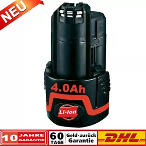 10.8V/12V 4.8AH Li-ion Akku für Bosch BAT411 BAT412 BAT413 BAT414 2607336014 NEU - Bild 1 von 10