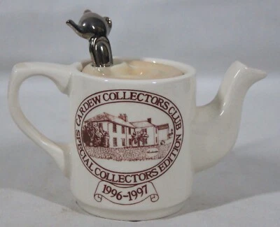RARE! PAUL CARDEW SPECIAL COLLECTORS CLUB EDITION MUG MINI TEAPOT 1996~1997 NEW - Image 1 of 4