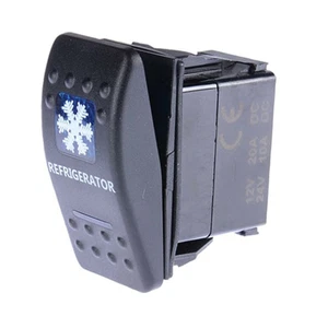 THUNDER REFRIGERATOR ROCKER SWITCH 20AMP @ 12V MOUNT: 21mm x 37mm TDR11011 - Picture 1 of 1