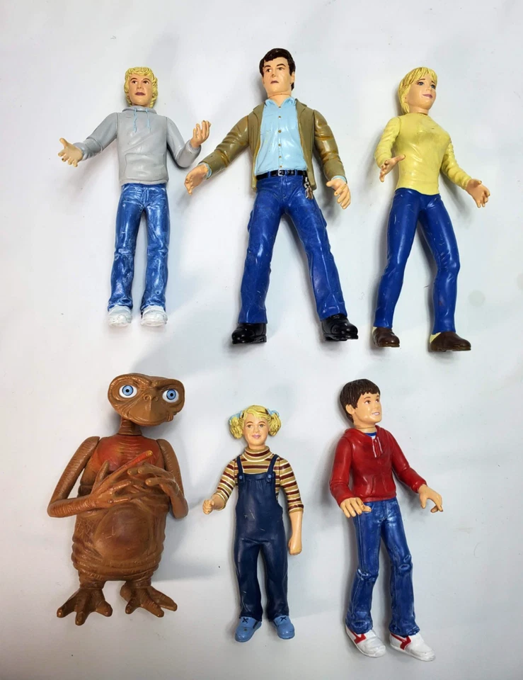 E.T. Extra Terrestre Edición Limitada 6 Figuras Colección Toys R Us 2001 Sueltas Foto 1 de 4