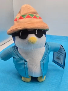 Pudgy Penguins Plush Buddies (Serie 2) con Chaqueta Azul Gafas de Sol Sombrero **BB - Imagen 1 de 8