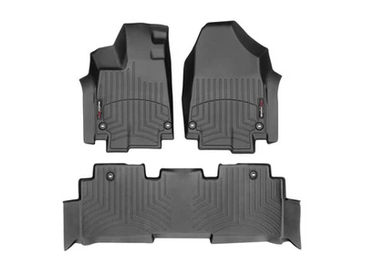 Forro de piso WeatherTech para Honda Odyssey 2018-2026 - primera y segunda fila, negro Foto 1 de 4