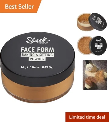 14g Finely Milled Baking & Setting Powder - Sculpt & Lock in Makeup Effortlessly - Image 1 of 4