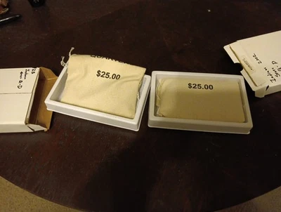 2 BAGS -US MINT 2001-D & P Indiana Quarters $25 SEALED BAG - Image 1 of 2