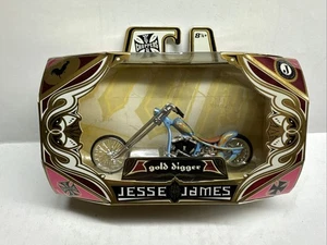 (BT-5) 2006 West Coast Choppers Jesse James Gold Digger Blue  - Picture 1 of 3