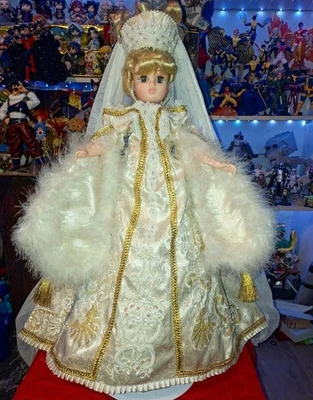 亚历山大夫人茜茜娃娃俄罗斯女王婚礼,1990 年代复古  — 第 1/4 张图片