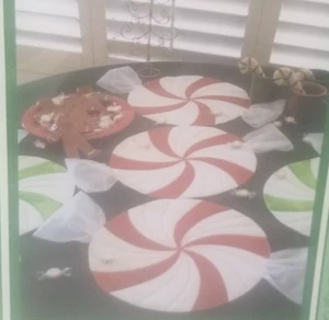 Peppermint Twist Tischläufer Quilt Muster von Susie C. Shore Designs - Bild 1 von 3