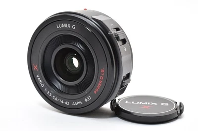 Lente de cámara Panasonic Lumix G Vario 14-42 mm f3,5-5,6 H-PS14042 de Japón 034 Foto 1 de 4
