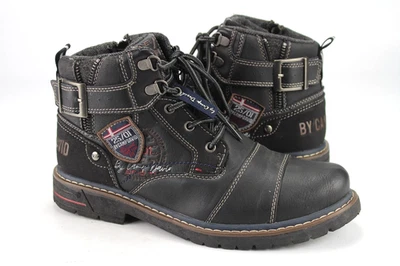 Camp David  Gr.40 Herren Halbschuhe Stiefel Boots Winter  Grau TOP K 409 - Bild 1 von 4