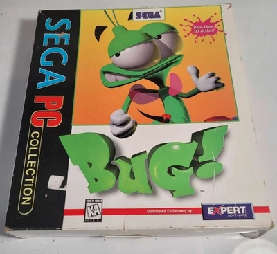 Bug! Sega PC Collection Big Box - Game & Box Only - Untested - Image 1 of 4