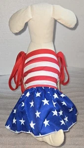 NWT USA STARS & STRIPES Dog/Small Pet Dress SIZE: S (Small) Approx 4lbs-8lbs - Picture 1 of 17