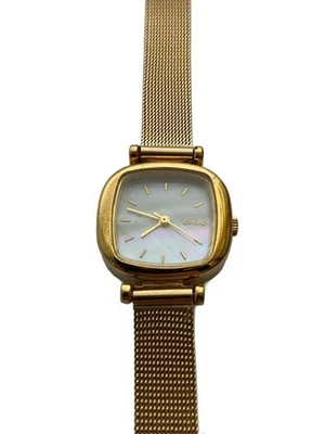 KOMONO Cuarzo Analógico Oro Blanco Acero Inoxidable Excelente JAPÓN Foto 1 de 4