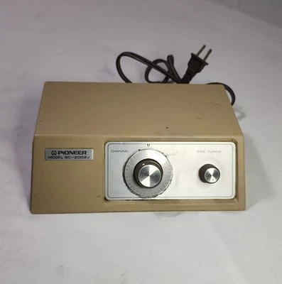 Caja Convertidora TV Cable Analógico Modelo BC-2002J De Colección Años 80 PIONEER VIEJA ESCUELA  Foto 1 de 4