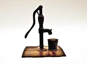 Vintage Marx Western Spielset Brunnenpumpe mit Eimer - Bild 1 von 1