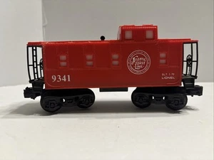 LIONEL - O/O27 "ATLANTIC COAST LINE" - Red CABOOSE 9341 - BLT 1-79 - Bild 1 von 6