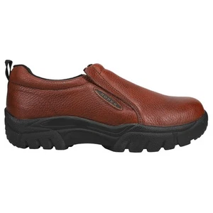 Roper Performance Slip Resistant Slip On  Mens Brown  09-020-0601-0206 - Picture 1 of 5