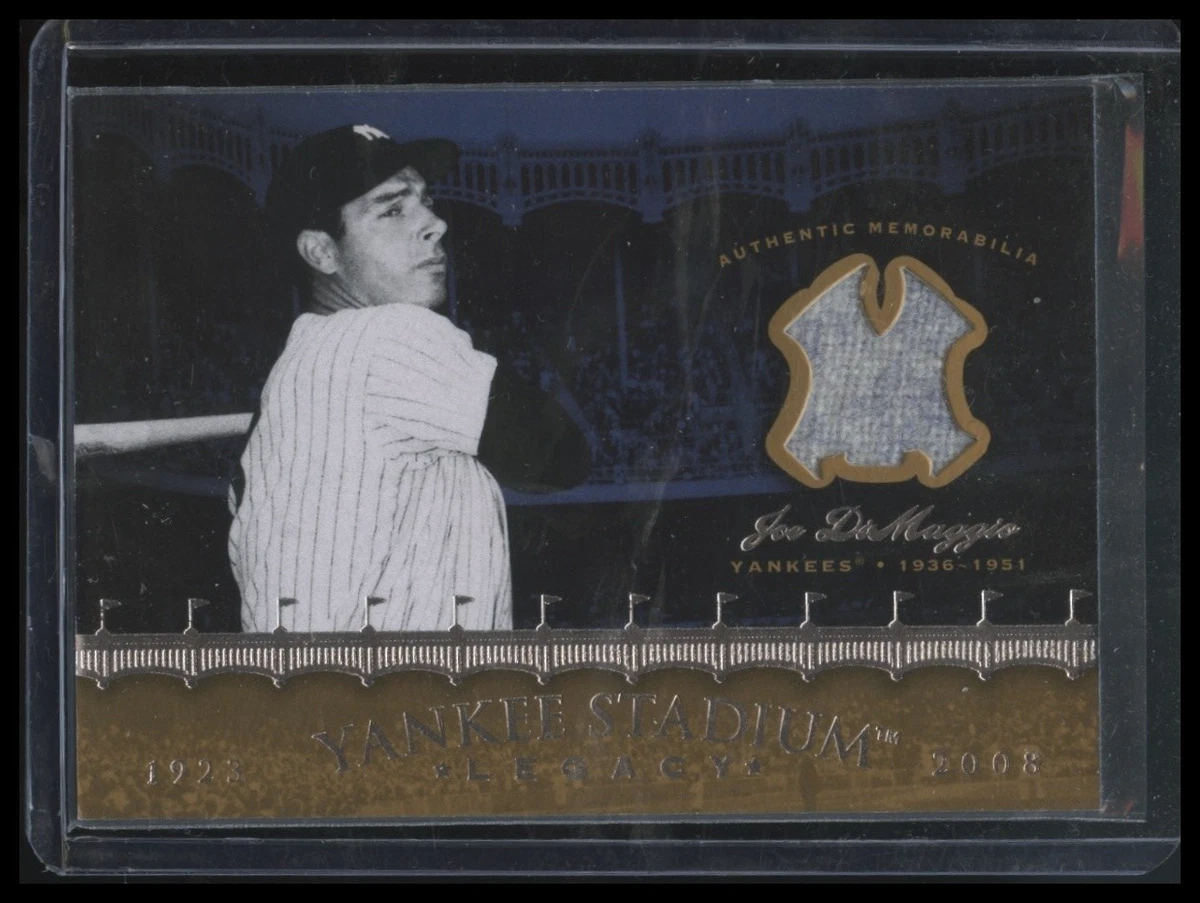その他 Upper deck 2002 Joe DiMaggio Jersey Card 2002 Upper Deck Piece of History #39 Joe DiMaggio New York Yankees