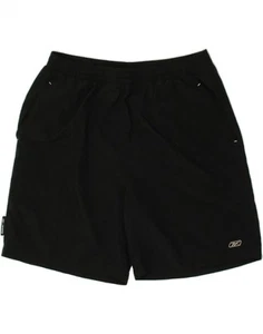 Pantalones Cortos Deportivos REEBOK Para Hombre XL Negro Poliéster BN56 - Imagen 1 de 3