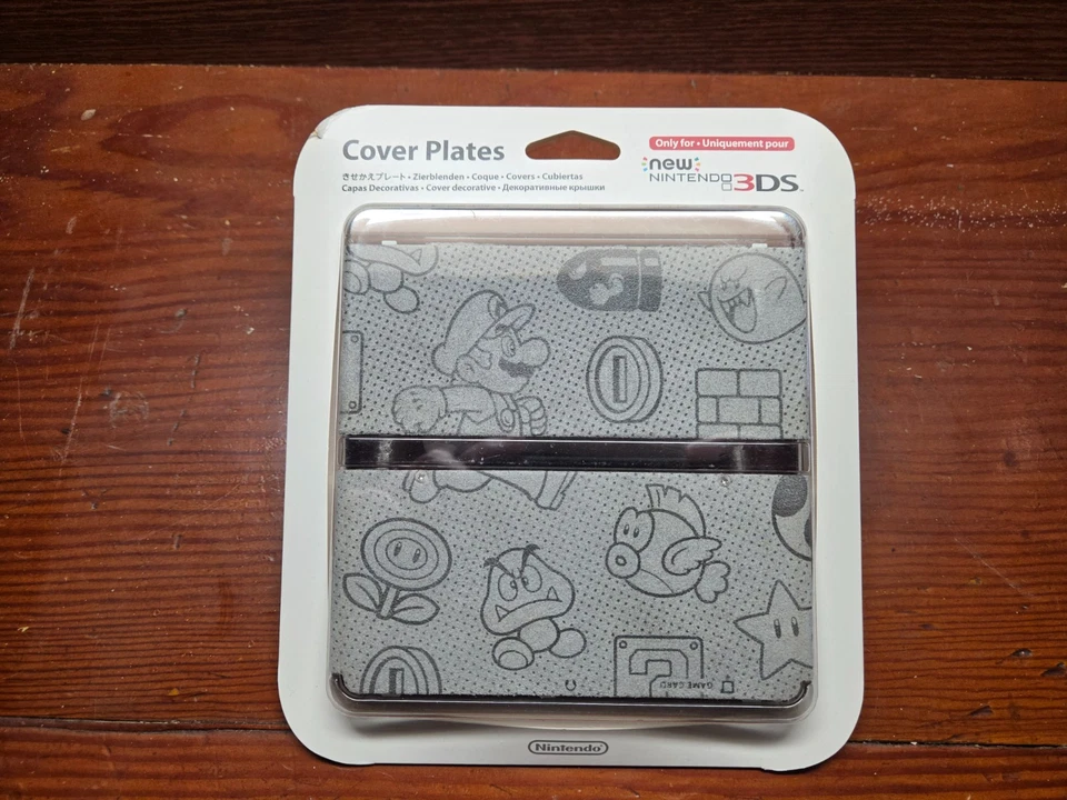 Nuevo Nintendo 3DS Kisekae Cubierta Placas Nº012 - Super Mario Fieltro Foto 1 de 4