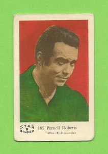1962 Dutch Gum Card Star Bilder B #185 Pernell Roberts