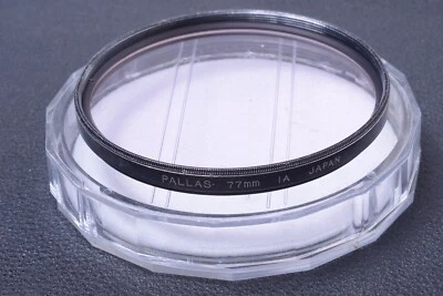 ✅ PALLAS SKYLIGHT 1A 77MM FILTER GENUINE LENS OR CAMERA SCREW W/ KEEPER 31-1 - Image 1 of 2