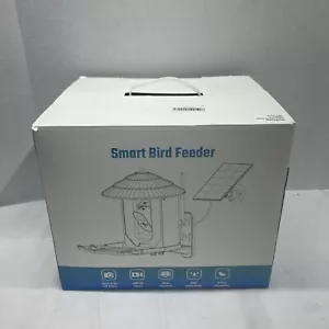 Smart Bird Feeder with Camera Solar Powered, Wireless Outdoor, Real Time Vide... - Picture 1 of 5
