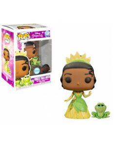 Funko Pop Princess Tiana Y Naveen Disney Glitter Special Edition