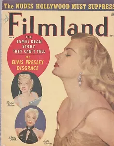 FILMLAND DICEMBRE 1956-MARILYN MONROE,ANITA EKBERG,SHEREE NORTH COPERTINA - Foto 1 di 3
