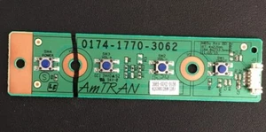 Vizio E65-E0 Button Board 0174-1770-3062 - Picture 1 of 2