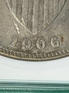 US PHILIPPINES 1906-S ONE PESO KEY DATE ANACS AU DETAILS - Picture 1 of 6