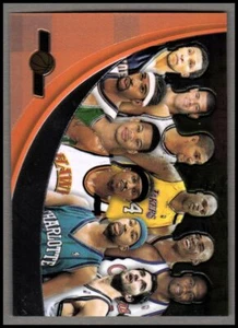 2001-02 Topps Chrome Team Topps #TT10 Team Photo SHAQ DUNCAN PEJA MARION TERRY - Picture 1 of 2