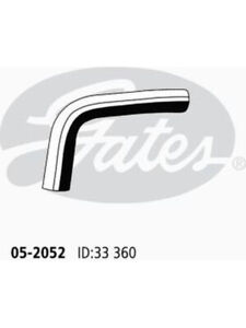 Gates Radiator Hose fits Holden Viva 1.8 JF i (05-2052)