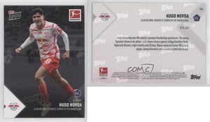 2021-22 Topps Now Bundesliga English Black /10 Hugo Novoa #056
