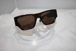 Gafas de sol Alexander McQueen AM0393S Dark Havana (cáscara de tortuga) nuevas en caja - Imagen 1 de 8